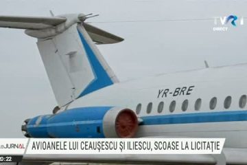 Avioanele prezidențiale folosite de Nicolae Ceaușescu și Ion Iliescu, scoase la licitație