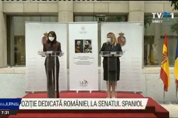 Expoziție la Palatul Senatului din Madrid, la 140 de ani de relații diplomatice româno-spaniole