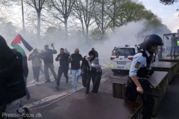 Danemarca: Violenţe la o manifestaţie propalestiniană, trei arestări