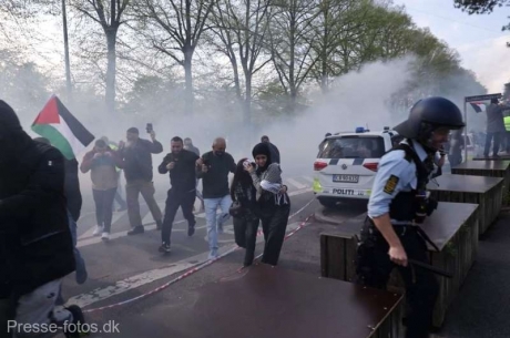 danemarca:-violente-la-o-manifestatie-propalestiniana,-trei-arestari