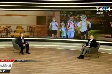 Ministrul Educaţiei, la TVR: 90 la sută dintre elevi se întorc la școală de luni. Sper ca vinerea viitoare să fie și Capitala la sub 1 la mie rata de infectare