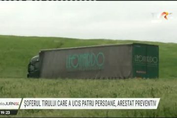 Șoferul de TIR-ului care a ucis patru persoane a fost arestat preventiv