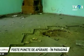 Locuri strategice pentru apărarea țării în cazul unui atac extern, astăzi clădiri aflate în paragină