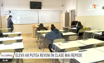 DSPB: Rata de incidența în Capitală a scăzut sub unu la mie. Toți elevii ar putea reveni la școală în zilele următoare