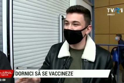 Dornici să se vaccineze. Au venit de la mii de kilometri ca să se vaccineze în România