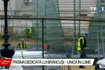 CRAIOVA | Prisma dedicată lui Brâncuși – unică în lume. Dorin Ștefan, arhitectul proiectului: lucrarea este la limita dintre artă și arhitectură, o lucrare de iluzie