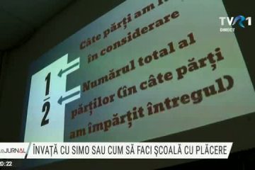 Învață cu Simo | O învăţătoare dintr-un sat bihorean face animaţii cu lecţii de matematică pe YouTube