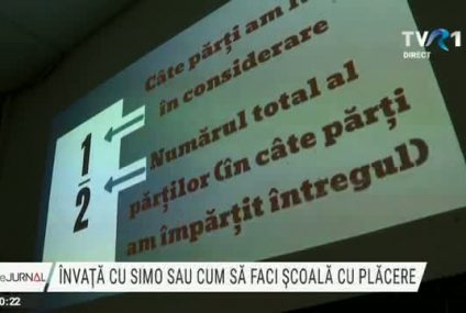 Învață cu Simo | O învăţătoare dintr-un sat bihorean face animaţii cu lecţii de matematică pe YouTube