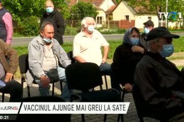 Vaccinul anti Covid ajunge mai greu la sate. Centrele de vaccinare mobile vin doar la cerere