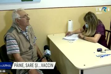 Pâine, sare și vaccin. Ministrul Sănătății, Ioana Mihăilă, a participat la maratonul de vaccinare din comuna giurgiuveană Vedea