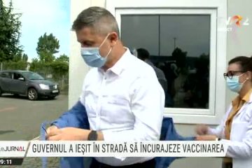 Guvernul a ieșit în stradă să încurajeze vaccinarea. Autoritățile vor să se concentreze pe mediul rural