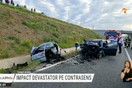 Constanţa: Un mort şi doi răniți într-un accident pe DN 3, între Murfatlar şi Ciocârlia