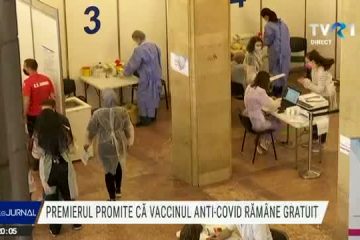 Premierul Florin Cîțu: Vreau să fac o clarificare: vaccinul este gratuit, trebuie să fie disponibil tuturor românilor