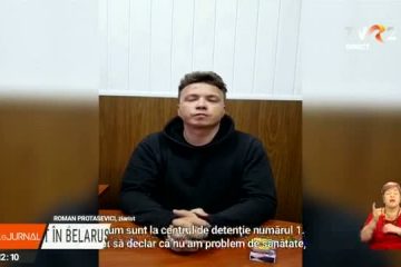 Belarus: Mesaj din detenție al jurnalistului Roman Protasevici, arestat pe aeroportul din Minsk