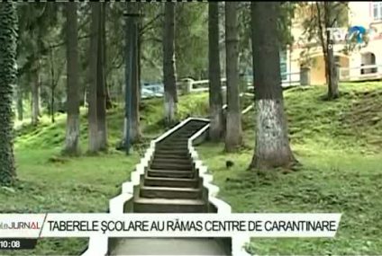 Taberele școlare din judeţul Vâlcea au rămas centre de carantinare