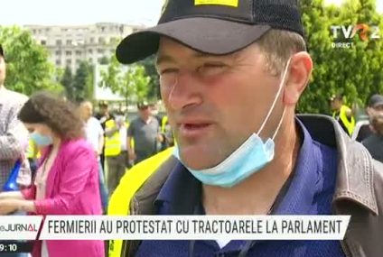 Protest al fermierilor la Palatului Parlamentului. Mihai Oltean, crescător de ovine: “Te trezești la 4 sau la 5 și te culci la 11 sau 12. Nu-i ușor. Dacă statul nu iese cu nimic în ajutor nu putem supraviețui”