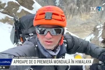 Aproape de o premieră mondială în Himalaya. Horia Colibășanu povestește aventura întreruptă din cauza unei avalanșe