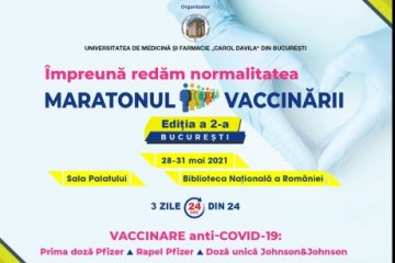 START la Maratonul Vaccinării București – Ediția a II-a!