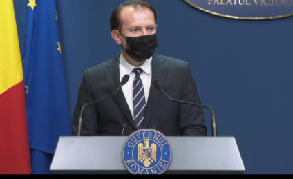 Premierul Cîțu a anunțat măsurile de relaxare valabile de la 1 iunie. Fără mască în birou dacă sunt maxim 5 persoane vaccinate, evenimente cu 1000 de persoane în spații deschise