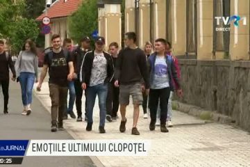 Emoțiile ultimului clopoțel în liceele cu predare în limba maghiară din Harghita