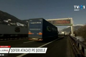EXCLUSIV | Șoferii de tir români se tem pentru viața lor din cauza atacurilor hoților pe șoselele europene și cer măsuri de protecție. Mărturii în exclusivitate