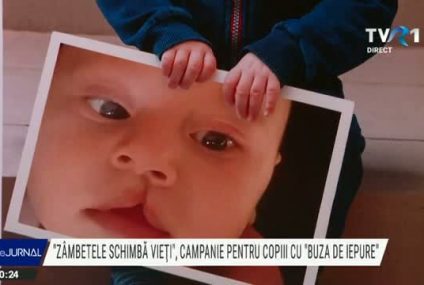 „Zâmbetele schimbă vieți”, campanie pentru copiii cu „buză de iepure”. Medicii cer un program național de tratare a malformației