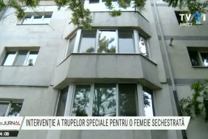 O femeie din Botoșani, sechestrată în locuință de soțul său. Polițiștii a intrat cu forța și l-au imobilizat pe bărbat