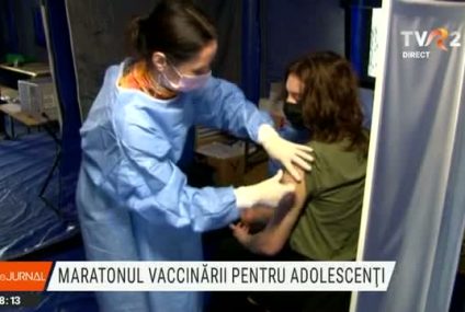 Maraton de vaccinare dedicat adolescenților de peste 16 ani, de Ziua Copilului