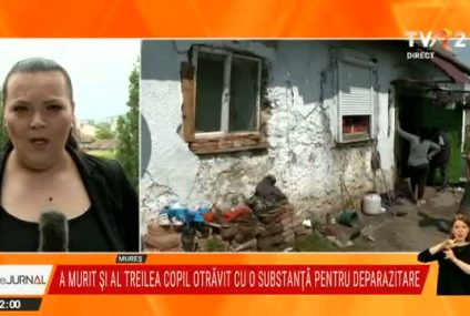 A murit şi cea de a treia fetiță de la Ungra, după ce a fost spălată cu o substanță folosită pentru deparazitarea oilor