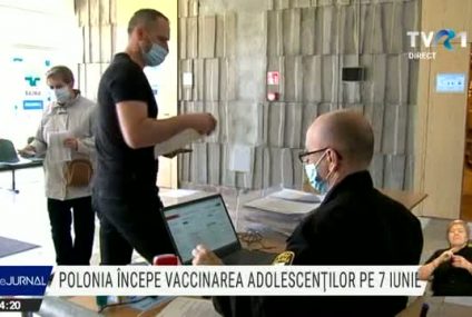 Polonia, Franța și Germania încep campaniile de vaccinare a copiilor cu vârste de peste 12 ani