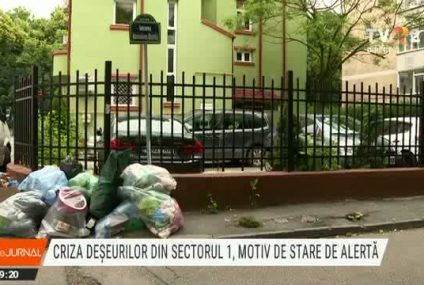 Criza gunoaielor neridicate din Sectorul 1 al Capitalei, motiv de stare de alertă