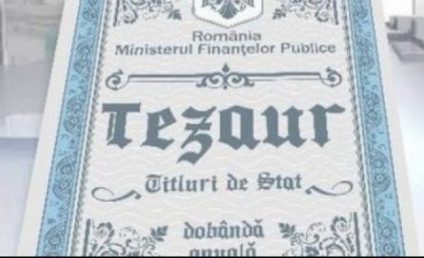 Continuă programul Tezaur. Românii pot cumpăra titluri de stat prin emisiuni pe 1, 3 și 5 ani