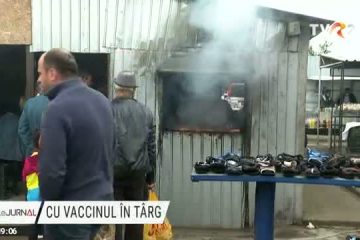 Locuitorii dintr-o comună din Vrancea au putut să se vaccineze în târg. La acțiune a participat și ministrul Sănătății