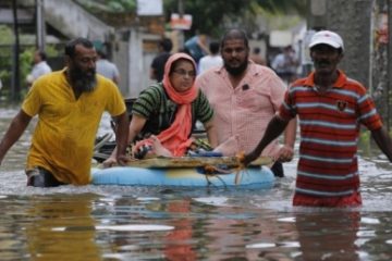 Muson în Sri Lanka: Cel puţin 17 morţi în urma inundaţiilor şi a alunecărilor de teren