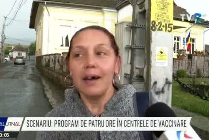 Scenariu: Program de patru ore în centrele de vaccinare anti Covid. Interesul oamenilor din unele localități este extrem de scăzut