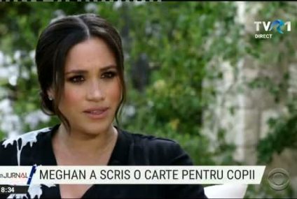 Meghan Markle, soția prințului Harry, a debutat cu prima carte pentru copii