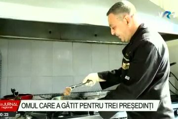 Ducu Paraschița, omul care a gătit pentru un rege, o regină și trei președinți