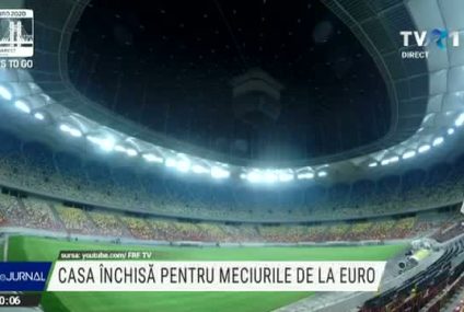 Casa închisă pentru meciurile de la Euro 2020 disputate la București. Biletele sunt nominale