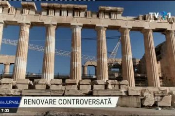 Grecia: Controverse legate de renovarea Acropolei din Atena