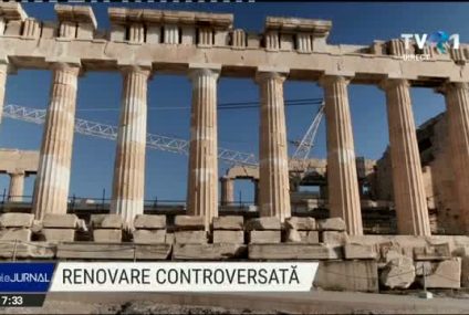 Grecia: Controverse legate de renovarea Acropolei din Atena