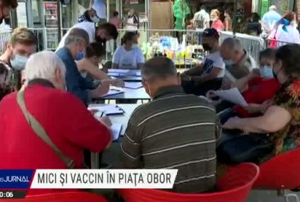 Mici și vaccin anti Covid în Piața Obor din Capitală, de vineri până duminică