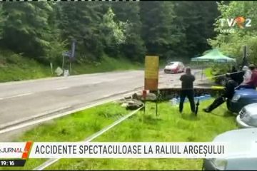 Accidente la Raliul Argeșului. Proba specială a fost întreruptă