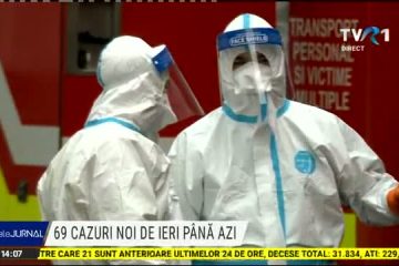 Bilanț COVID România | 69 de cazuri noi de persoane infectate, din aproape 16 mii de teste efectuate în ultimele 24 de ore