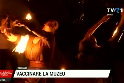 Maraton de vaccinare la Muzeul Banatului, în noaptea cu porți deschise. Intrarea, pe baza adeverinței de imunizare