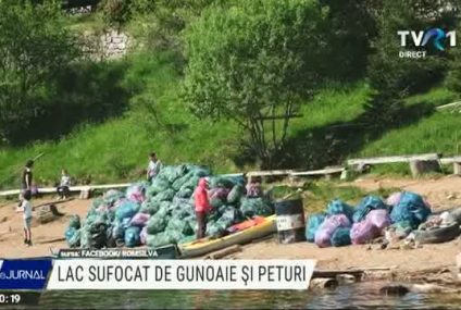 Beliș, unul dintre cele mai frumoase lacuri din Apuseni, ecologizat de voluntari