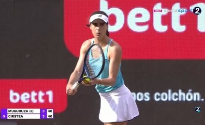 Sorana Cîrstea a fost eliminată în primul tur la turneul WTA de la Berlin de Garbine Muguruza