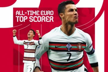 EURO 2020: Portugalia, campioana en titre, victorie obținută în ultimele minute de joc în faţa Ungariei. Ronaldo devine primul jucător care evoluează la cinci turnee finale EURO şi golgheterul all-time al EURO