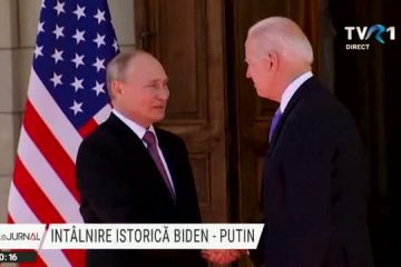 Summit istoric. Putin: Unele surse spun că majoritatea atacurilor cibernetice vin din SUA. Biden: Drepturile omului vor fi întotdeauna pe masa discuțiilor noastre, de aceea vom ridica probleme precum Navalnîi