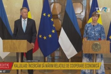 Preşedintele K. Iohannis, la Tallinn: Voi încuraja pe toți responsabilii de la noi să lucreze cu omologii lor din Estonia la un concept de succes în: e-guvernare, sisteme digitale, securitate cibernetică