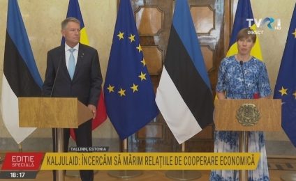 Preşedintele K. Iohannis, la Tallinn: Voi încuraja pe toți responsabilii de la noi să lucreze cu omologii lor din Estonia la un concept de succes în: e-guvernare, sisteme digitale, securitate cibernetică